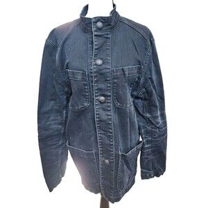 Juicy Couture Vintage Denim Jacket Size XL Y2K Japanese Labor Worker